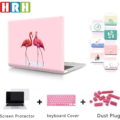 HRH Cartoon Anime Laptop Shell Protective Hard Plastic Case Sleeve for MacBook Pro Retina 11"13"12"15"Touch A2159 A2289 A2251