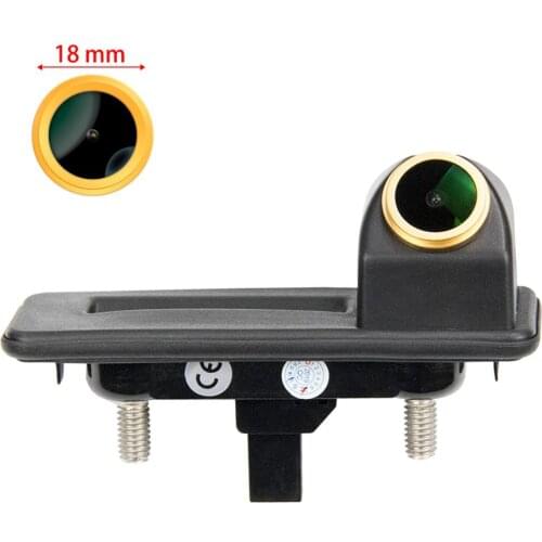 For Skoda Octavia A5 A7 2010-2014 , Rear View Rearview Camera Backup Reverse Night Vision Camera HD 1280x720p Golden Camera