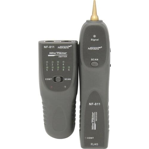 Electronic Testing Instrument NF-811 RJ45 RJ11 Network Cable Tester Fault Locator