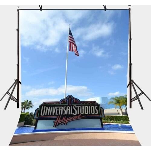 5x7ft Hollywood Studios Backdrop Famous Hollywood Universal Studios Photography Background and Studio Photography Backdrop Props