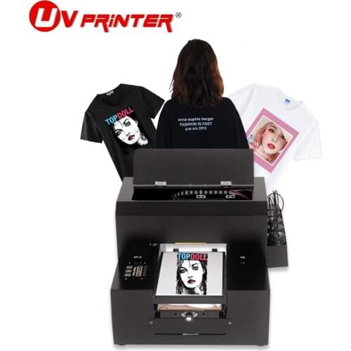 Small 6-color inkjet printer with roller bracket flat cylinder all-in-one machine for plastic/wood/glass/silicone
