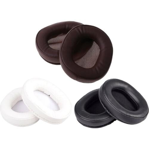 1Pair Replaced Soft Leather Earpads Sponge Foam Ear Cushion Cover for steelseries Arctis 3 5 7 Headphone Headset