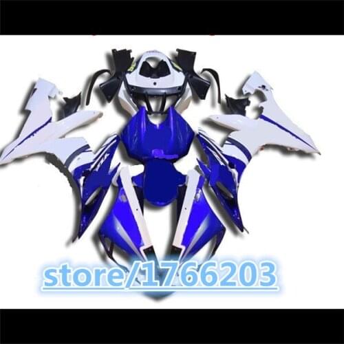 100%NEW Blue white fairing kit for YZF R1 04 05 06 YZF-R1 04-06 YZF1000 YZF R1 2004 2005 2006 Fairings par BBF