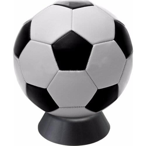 NEW Arrival 1 Pc Black Color Plastic Ball Stand Display Holder Basketball Football Soccer Stands Rugby Ball Support Base