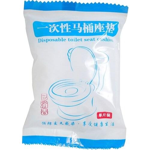 Disposable Toilet Cover Travel Paste Portable Toilet Paste Cushion Paper Maternity Non Woven Waterproof Universal Toilet Cover