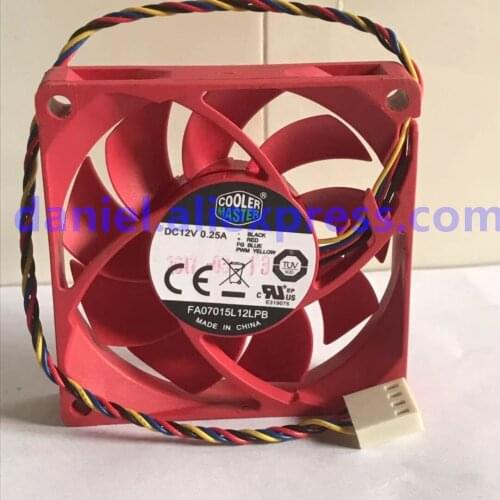 Original cool 7015 7cm fan 4-wire amd original fan fa07015l12lpb 12V 0.25A