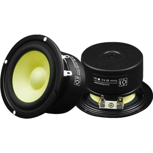 AIYIMA 2Pcs 3Inch 15W Full Range Speaker Driver 4Ohm 8Ohm Amplifier Loudspeaker Sound Music Column For DIY Home Theater System