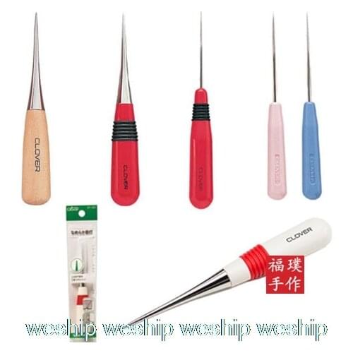 Clover 5 kinds of Awls for cloth art sewing patchwork 21-233 1 order=1pc