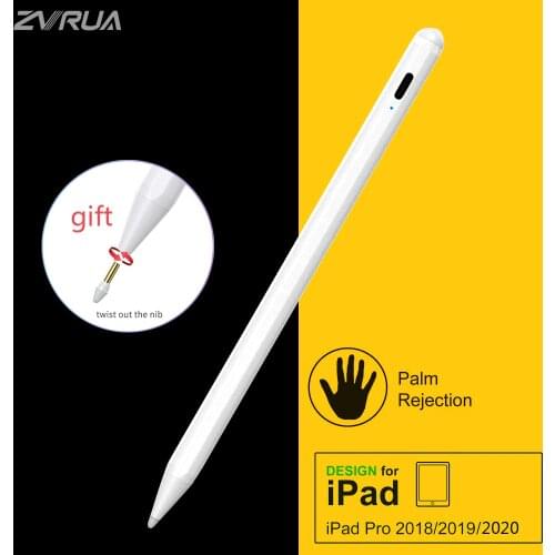 For Apple Pencil 2 Touch Pen Stylus For iPad Pro 2020 11 12.9 9.7 2018 Air 3 10.2 2019 Mini 5 Active Pencil No Delay Drawing Pen