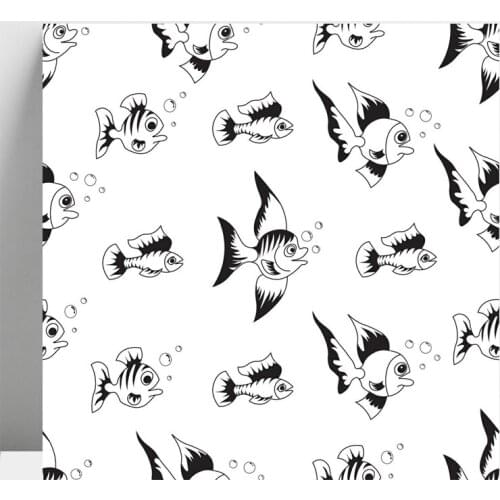 ZhuoAng Fish Background Clear Stamp for Scrapbooking Rubber Stamp Seal Paper Craft Clear Stamps Card Making