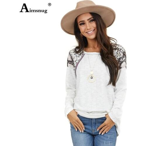 England Style 3D Print Female T-shirt Vintage 2020 Spring Autumn Round Neck Patchwork Top Plus Size Women Casual Loose Tee Shirt