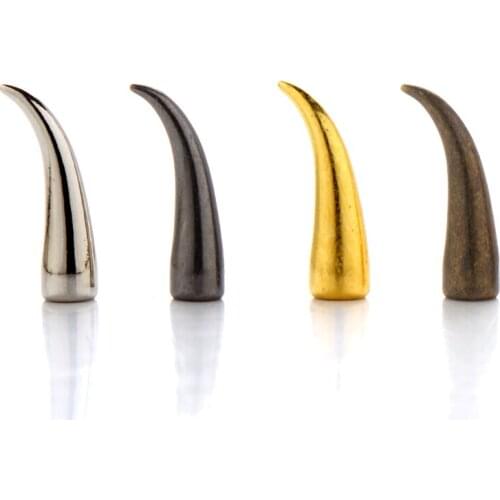 Free shipping 100PCS 21 mm Metal Screw Back Spots Cat Claw Spikes Studs, used for Leather Craft,Jeans,Hats,Shoes,Punk Wholesales