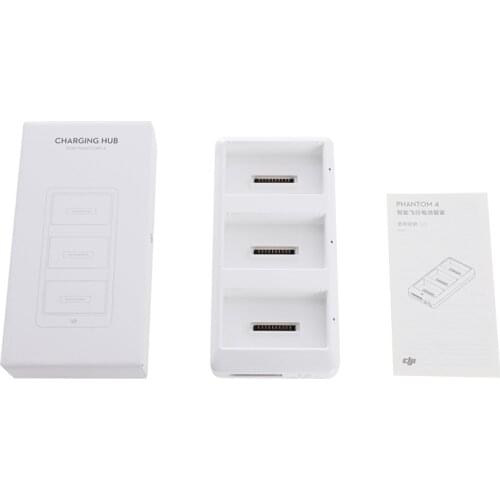 DJI Phantom 4 Series Battery Charging Hub Charge 3 batteries together compatible with for Phantom 4 Series