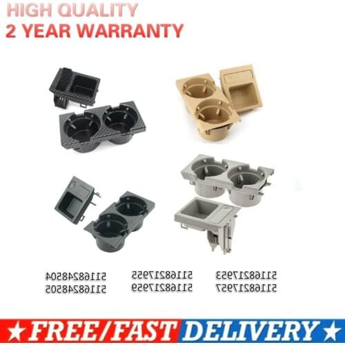 Car Center Console Water Cup Holder Beverage Bottle Holder Coin Tray For bmw E46 323i 318I 320I 51168217953 51168248504