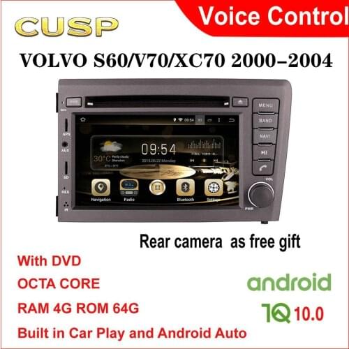 VOLVO S60 GPS RADIO CAR GPS FOR VOLVO S60 2001-ANDROID CAR DVD CUSP CAR STEREO ANDROID 4G+64G Car Multimedia NAVI Voice CAR PLAY