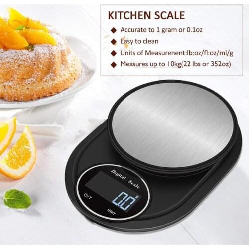 Household Kitchen Scales High Precision 0.1g/1g Baking Food Scales Multifunctional Coffee Scales Small Scales Measuring Tools