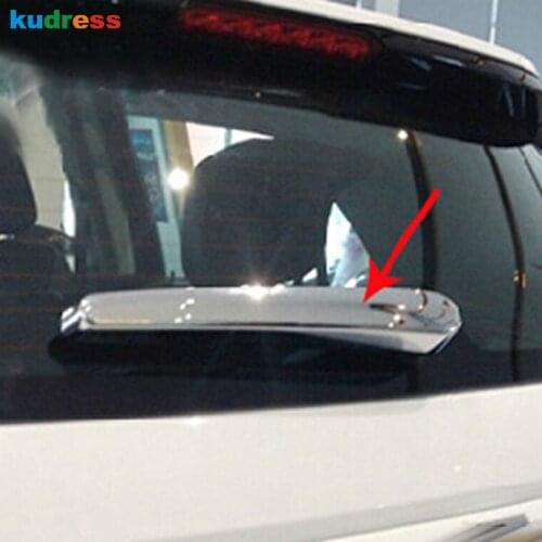 For Chevrolet Trax Tracker 2014 2015 2016 2017 2018 Chrome Rear Window Wiper Cover Trim Tail Wipers Frame Covers Car Accessories
