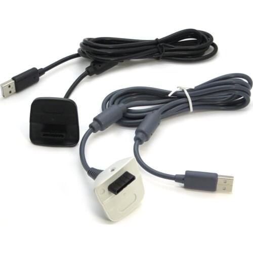 Dock Charger for Xbox USB Charging Cable Charger for Wireless Game Controller Microsoft Xbox 360