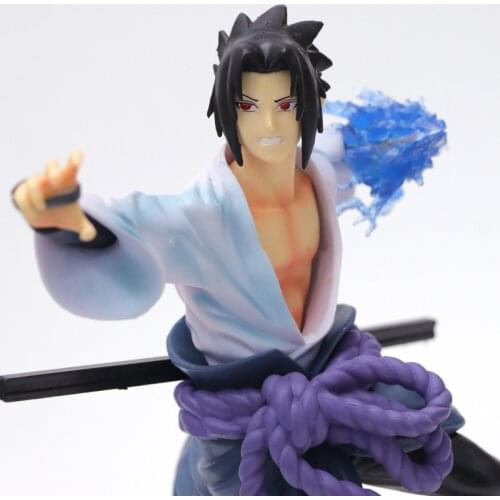 Na Shippuden Banpresto Vibration Stars Uh Sasuke Figure 17CM Figurine Collectible Model Toy Doll Children Gift