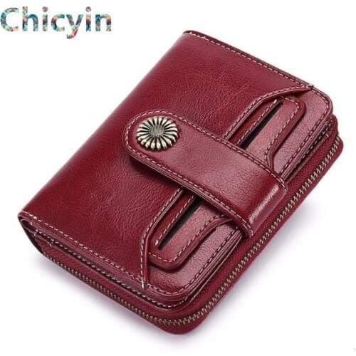 Famous Brand Wallet Female Women Wallet Short Wallet Quality Coin Purse Women Button Purse Quality Lady Card Holder