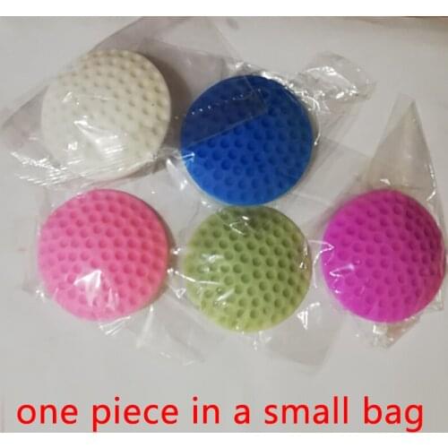 Soft Rubber Pad To Protect The Wall Self Adhesive Door Stopper Golf Modelling Door Fender Stickers(White/Blue/Pink/Green/Purple)