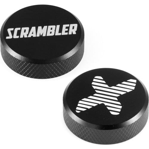 New Motorcycle Aluminum Rear Fluid Reservoir Cap Cover For DUCATI Scrambler 800 2015 2016