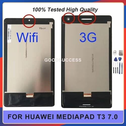 New For Huawei Mediapad T3 7.0 BG2-U01 BG2-U03 BG2-W09 LCD Display Panel Screen Monitor Touch Screen Assembly Replacement