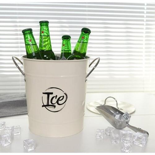 Beer Chiller for Bar Club Ice Bucket Storage Box Beer Red Wine Coolers Drink Bererage Holder Bucket for Kitchen Storage