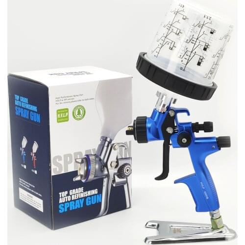 SPRAY GUN 1.3MM NOZZLE WITH PPS ADAPTER 600CC PPS CUP Spray Gun With Adapter Pps Tank 600cc And 400cc Air Spray Gun paint spray