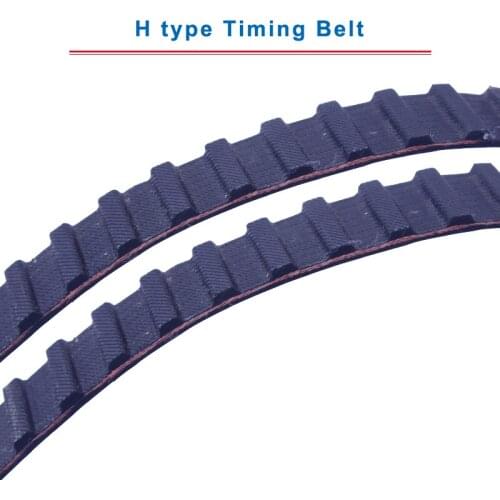 H type timing belt model-1060H/1070H/1080H/1085H/1100H/1120H/1130H Trapezoid teeth belt teeth pitch 12.7 mm width 25/30 mm