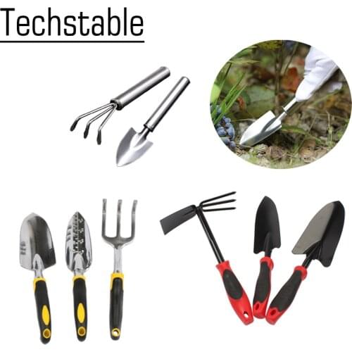 Garden Tool Hand Trowel,Rake,Cultivator,Weeder Tools With Ergonomic Handle,Garden Lawn Farmland Transplant Gardening Bonsai Tool