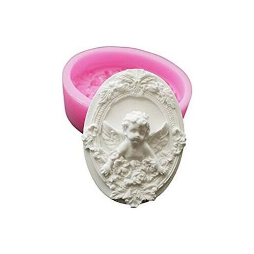 Angel fairy Silicone soap mold Angels fairies handmade soap molds silica gel Angel fairy Aroma stone moulds angels candle mould