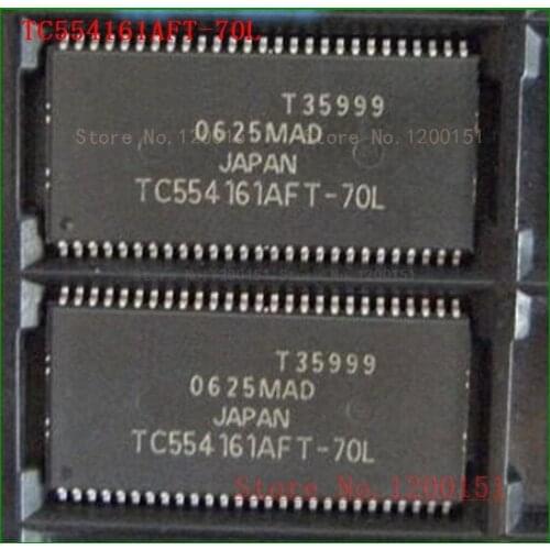 2pcs/lot TC554161AFT-70L TC554161AFT TSOP-54