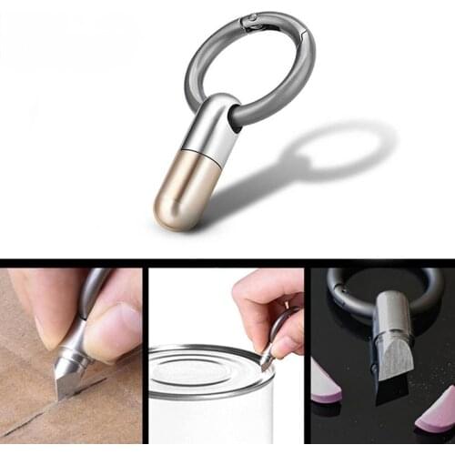 Z&Y Portable Capsule Knife Versatile Emergency Cutting Can Opening Mini High Quality Stainless Steel Pill Division Capsule Knife