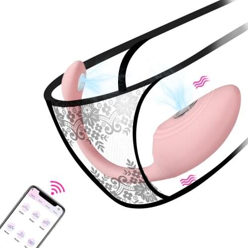 Electric Shock Bluetooth APP Vibrator for Women Wearable Panties Vibrating Egg Remote Control Vagina Balls Sex Toys Love Eggs