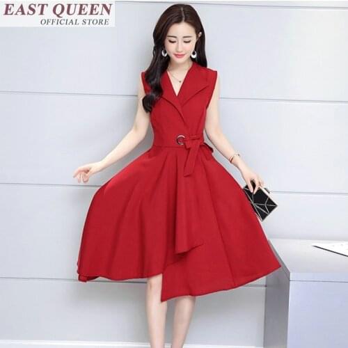 Women summer dress 2018 casual sundress v-neck sexy dress sundress women summer new fashion women dressing gown FF214 A