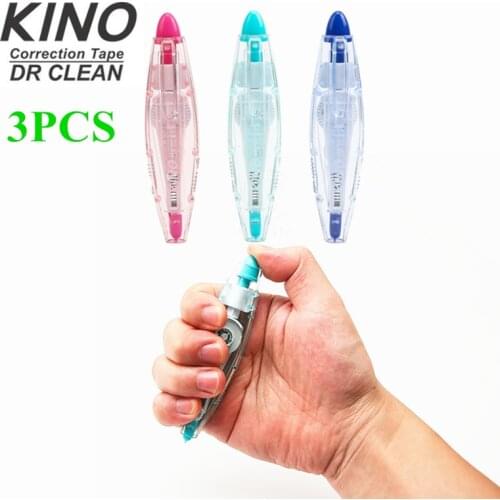 3pcs/lot Retractable Correction Tape 6M M&G School Corrector Student Error tape pen Office white out Real Fita Corretiva