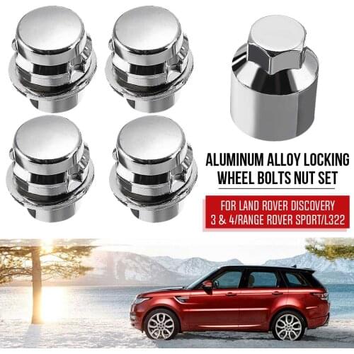 35mm Auto locking wheel lock kit wheel nuts Bolt for Discovery 3 4 Range Rover Sport L322 RRB500120 RRD500510 Car Accessories