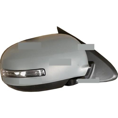 1 Piece Side Mirror for Outlander Auto Fold Rear Glass for Airtrek 9 Wires Led Turn Signal Lights Parking Back Glass Heat 3rd