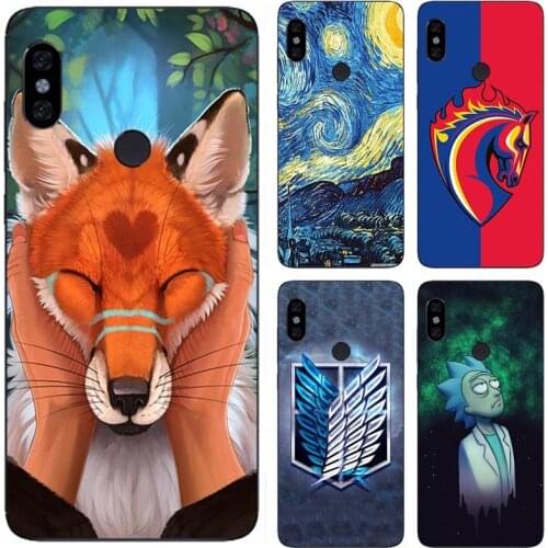 Phone Case For Xiaomi Mi 8 A2 Lite A1 Pocophone F1 Matte Cover Redmi 5 Plus 6 Pro 6A 4X Note 5 6 Pro S2 Soft TPU Shell