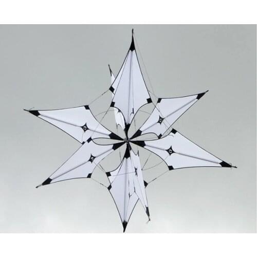 Delta kiting diamond kite bar 3D trilobite fly toy pipa kitesurf waterproof nylon fabric kite flying large toys windsock