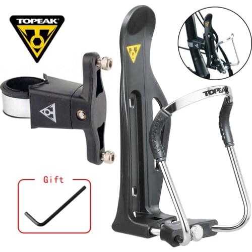 TOPEAK TMD06 Aluminum alloy Bike Bottle Holder Adjustable road Mountain Drink Cup Water Bottle Holder Bracket Rack Cage