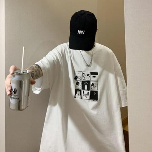 HYBSKR Short Sleeve T-shirts For Men