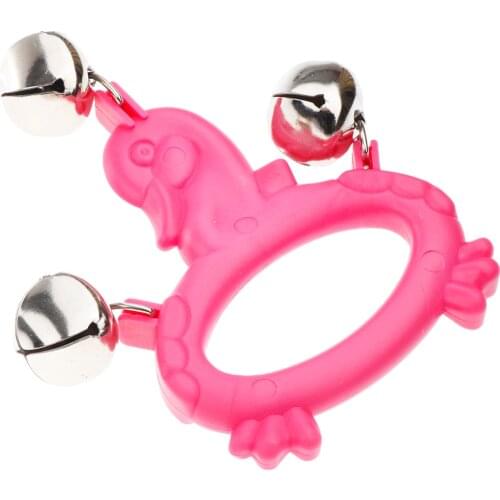 Handbell Jingle Shaking Rattle Musical Instrument Developmental Toy for Kids Baby