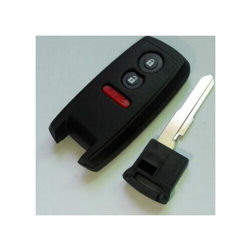 2+1 Panic 3 Button Remote Key for Suzuki SX4 XL-7 Grand Vitara Swift Smart Key Shell Card with Insert Blade