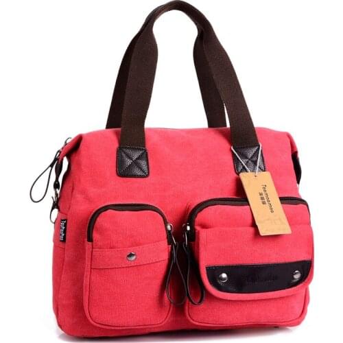 Women Top-Handle Women Handbags Canvas Bolsas Femininas Ladies Shoulder Bags Womens Bag