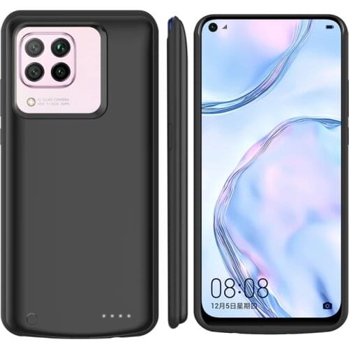 Slim Battery Case For Huawei P40 Lite shockproof Power Bank Charger Case Back clip battery Charging Cover For Huawei Nova 7i