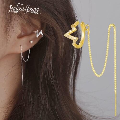 Earrings for Women Zircon Ear Bone Clip Without Ear Hole Fashion Women Earrings Accessories Earings Trendy Fashion Jewelry