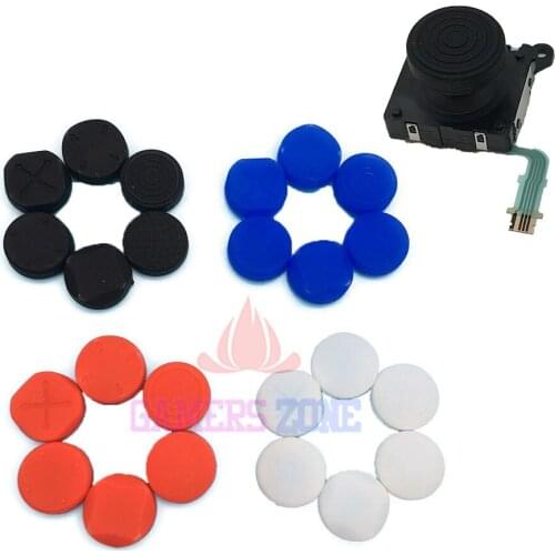 1set=6pcs Silicone Grip Analog Joystick Cap Cover For Sony PS Vita PSV Console 1000 2000 Buttons