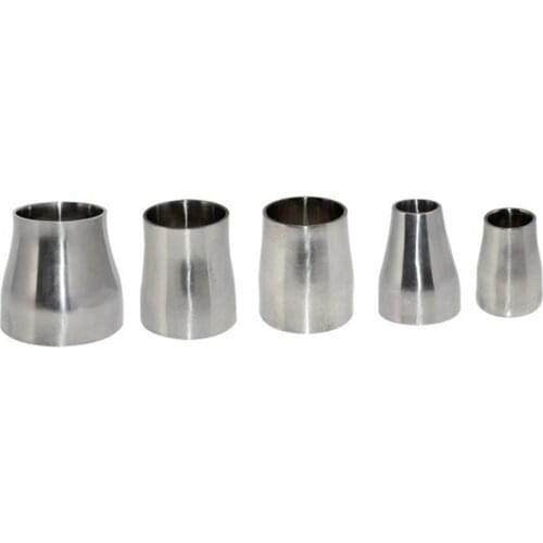 1PC 51MM to 45MM 2" to 1.75" Sanitary Weld Reducer Pipe Fittings SS304 SS316